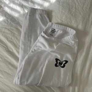 Chaser Brand White sweatpants